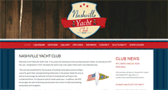 Desktop Screenshot of nashvilleyachtclub.com