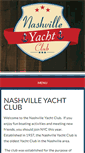 Mobile Screenshot of nashvilleyachtclub.com
